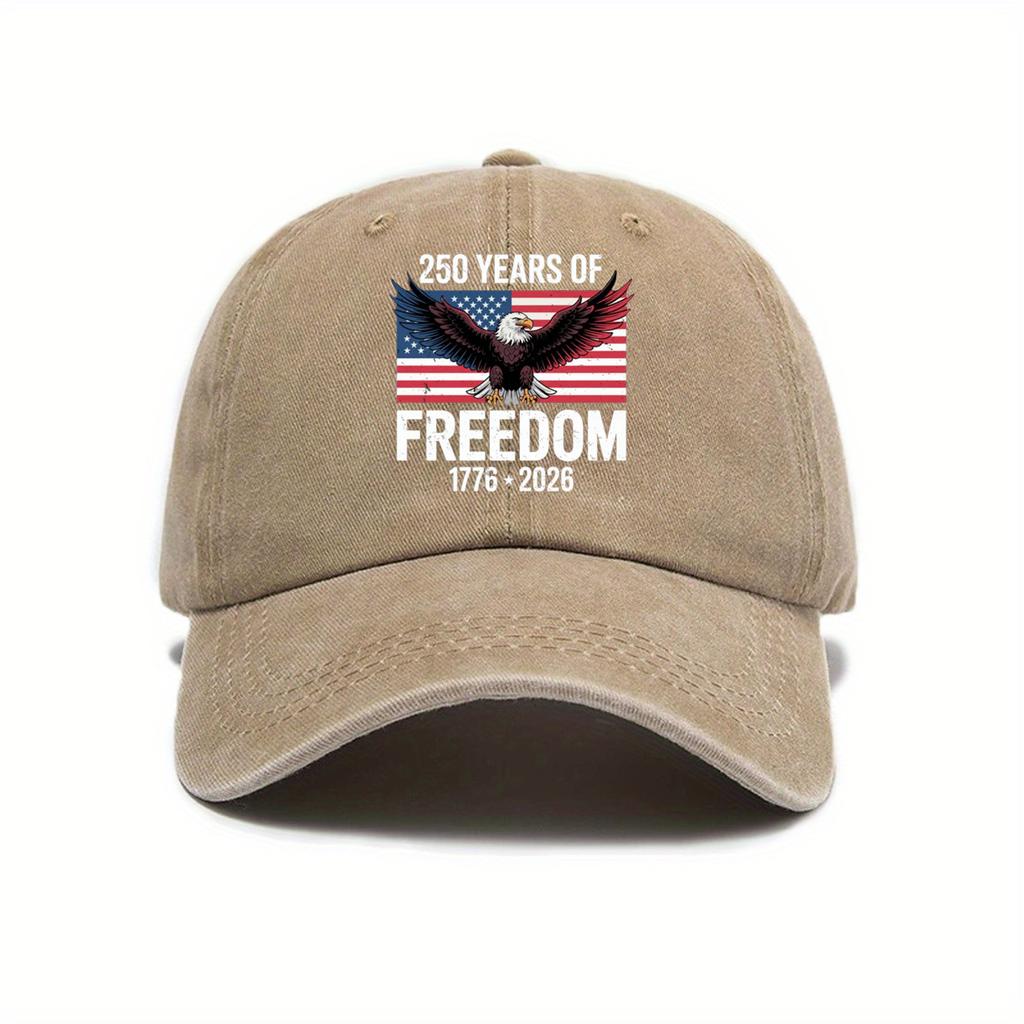Hot-selling American Anniversary Fashion Denim Baseball Cap Female Retro Printed Soft Top Cap Male