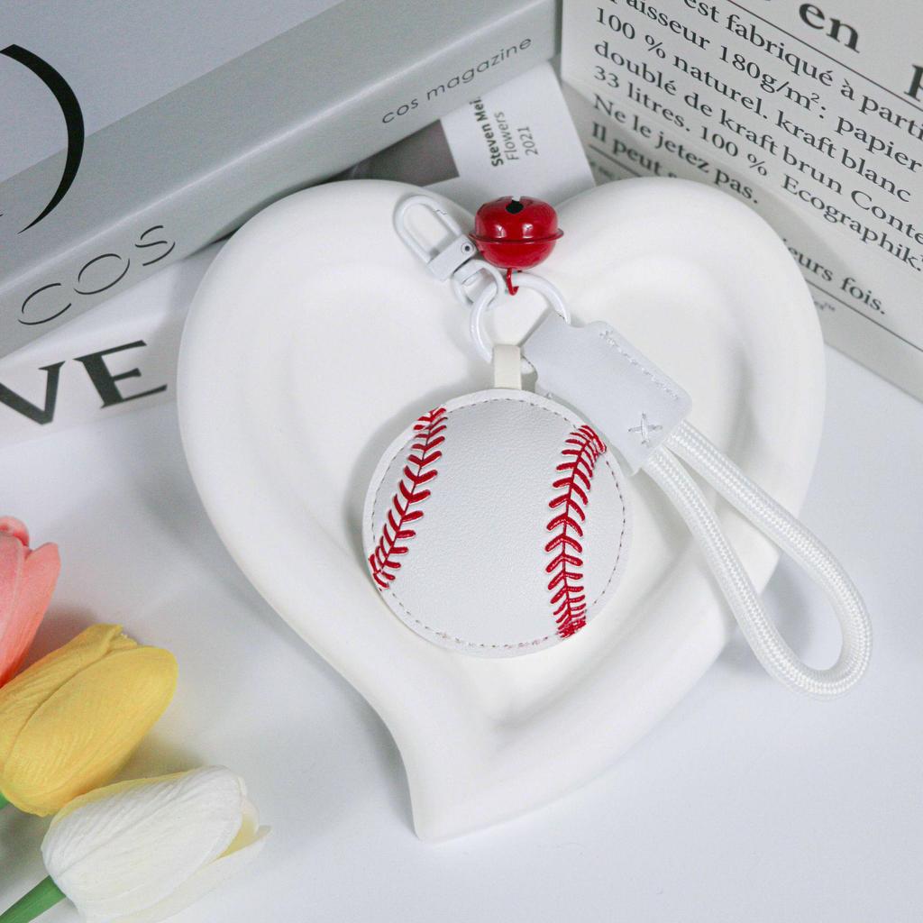 Basketball, Baseball, Football Leather Keychain Pendant - Women's Bag Charm
