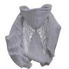 Trendy Wing Print Casual Loose Hoodie