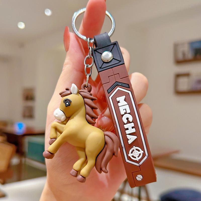 

Cute Cartoon Zodiac Horse Year Lucky Pendant Backpack Hanging Decoration Accessories Gifts A11