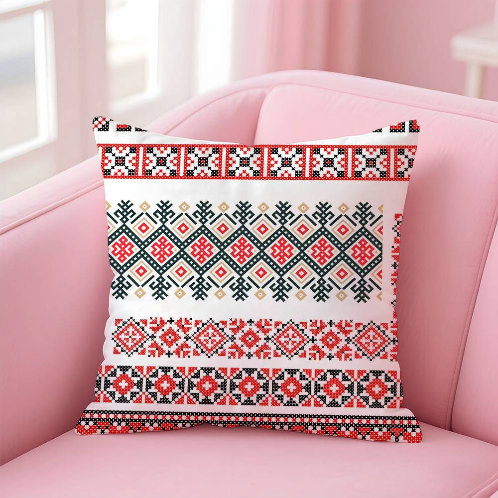 ART Russian Shading Pillow Case Pattern Printing Pillowcase Living Room Sofa Cushion Cover Bedroom Room Decor