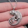 Dragon Snake Spider Gothic Pendant Antique Bronze Metal Daughter Choker Necklace Hot Sale