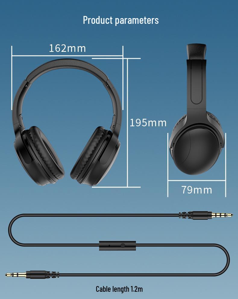 Wired On-Ear Gaming Headphones with Microphone, Clear Stereo Sound, and Call Capability