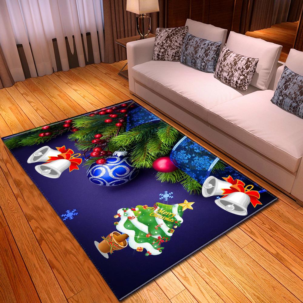 Christmas Living Room Floor Mat Bedroom Dining Room Carpet Carpet Doormat