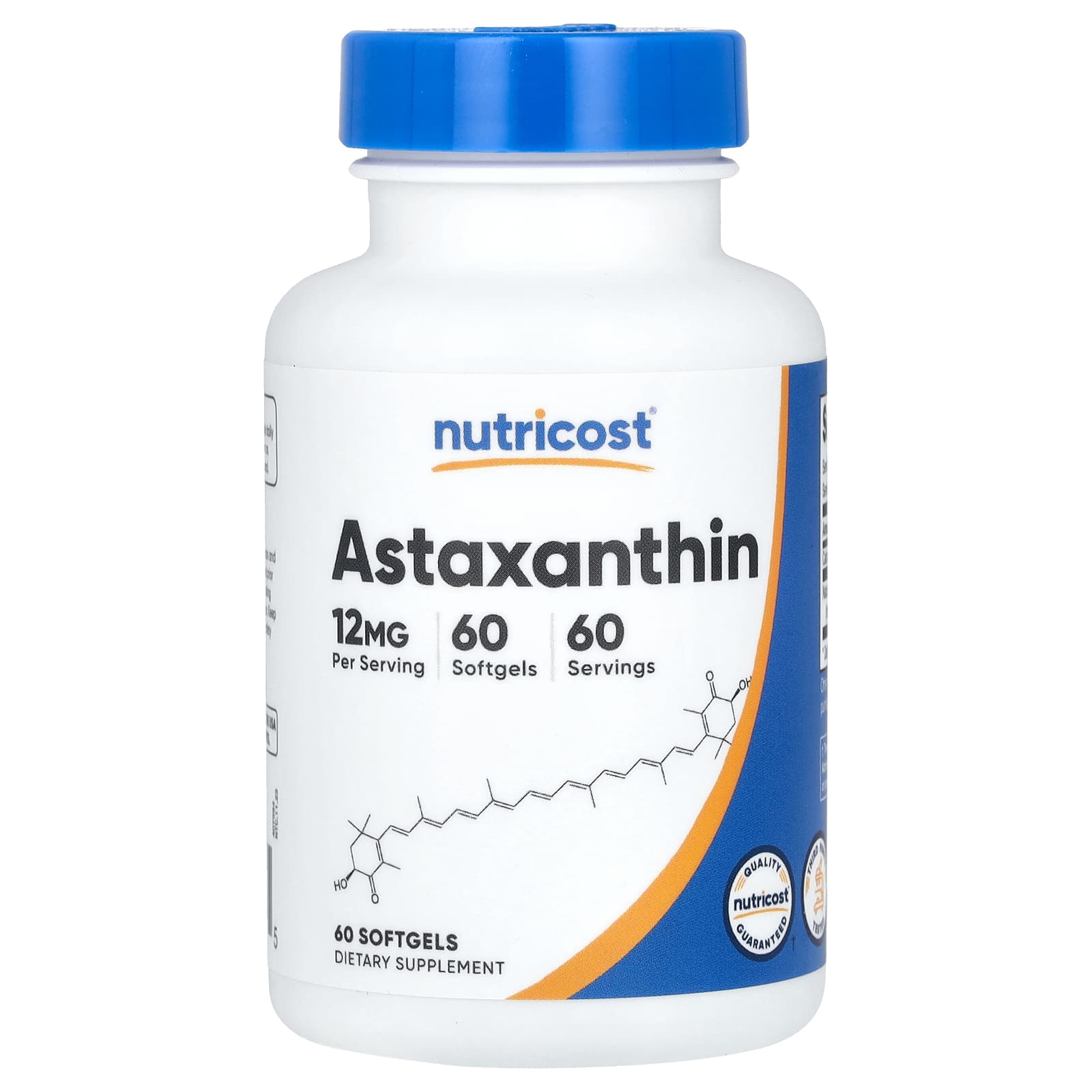 

Astaxanthin, 12Mg, 60 Softgels