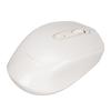 Wireless Mechanical Mouse Ergonomic Design 3 Level Adjustable DPI 1600DPI 2.4G USB Rechargeable MouseWhite