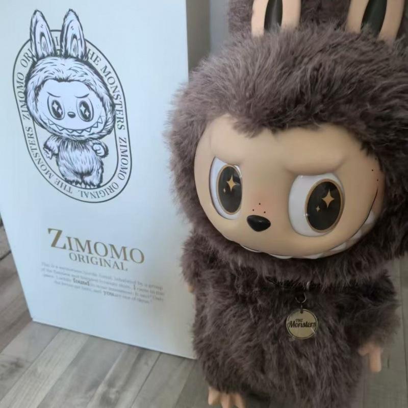 

Large 38CM 24D Real Eyeball Plush Cotton Body Vinyl Face Big Leader Angel Doll Tide Play 38
