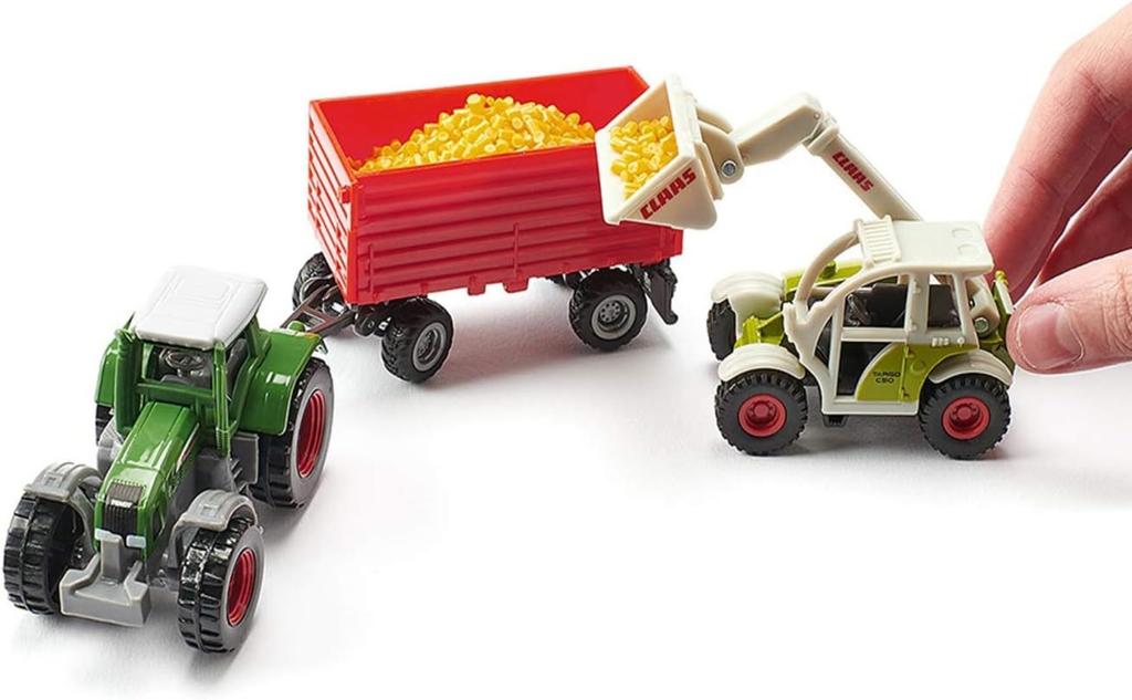 BorneLund SIKU Farmer Tractor Miniature Car Gift Set SK6304