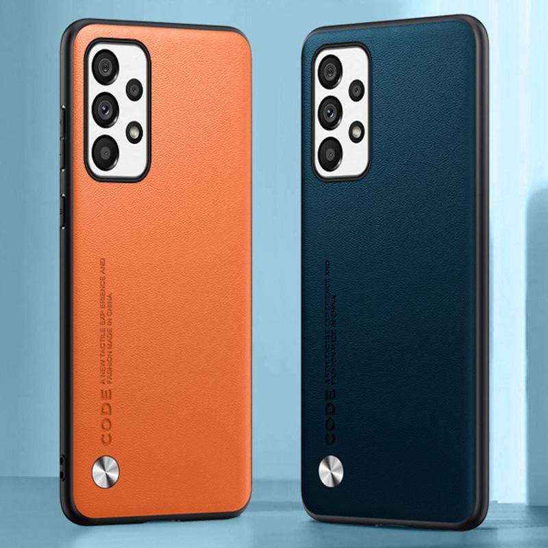 Luxury PU Leather Case For Samsung Galaxy A53 5G Back Cover Silicone Shockproof Full Protection Phone Case For Samsung A53 Coque