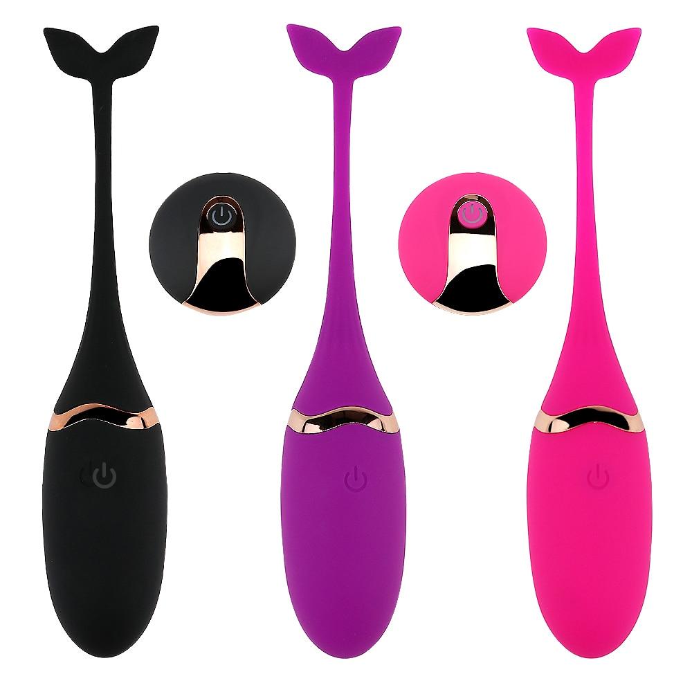 Whale  Remote Usb Rechargeable G Spot Stimulation Vibrating Eggs