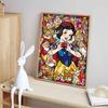 Disney Diamond Painting Snow White Stained Window Theme Illustration Mosaic Craft Hobby DIY Gift Home Decoration Embroidery