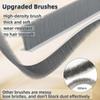 1pc 1m/39.37in Door Seal Strip Silicone Material Brush Design Door Sweep Self Adhesive Dust Blocker Under Door Gap Filler