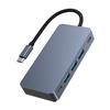 7 In 1 TYPE-C+USB3.0*3+HDMI*2+PD100W+USB-C Data Interface Hub Adapter Dock