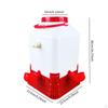 Chick Waterer Chicken Coop Accessories No Waste Drinking Bowl Practical Portable Automatic Drinker
