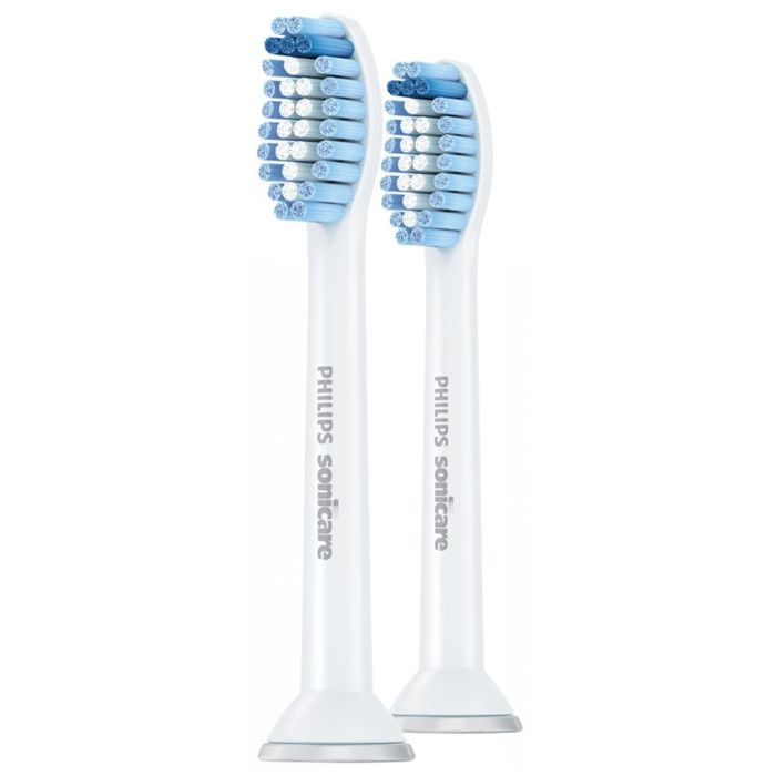 Brossettes de brosse - PHILIPS - Sonicare - Sensitive Standard - 2 pièces - Indicateur d'usure