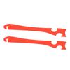 2PCS Oven Push Puller with Longer Handle Ideal Oven Parts Push Pull Device Prevent Burns Tool for