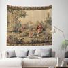 Aubusson Antyczny Francuski Drukowany Gobelin Bohemska Dekoracja Ścienna Vintage Wystrój Pokoju Tkanina Tło Gobelin Ścienny Wróżbiarstwo