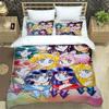 Cartoon S-Sailor Moon Bedding Sets Exquisite Bed Supplies Set Duvet Cover Bed Comforter Set Bedding Set Luxury Birthday Gift
