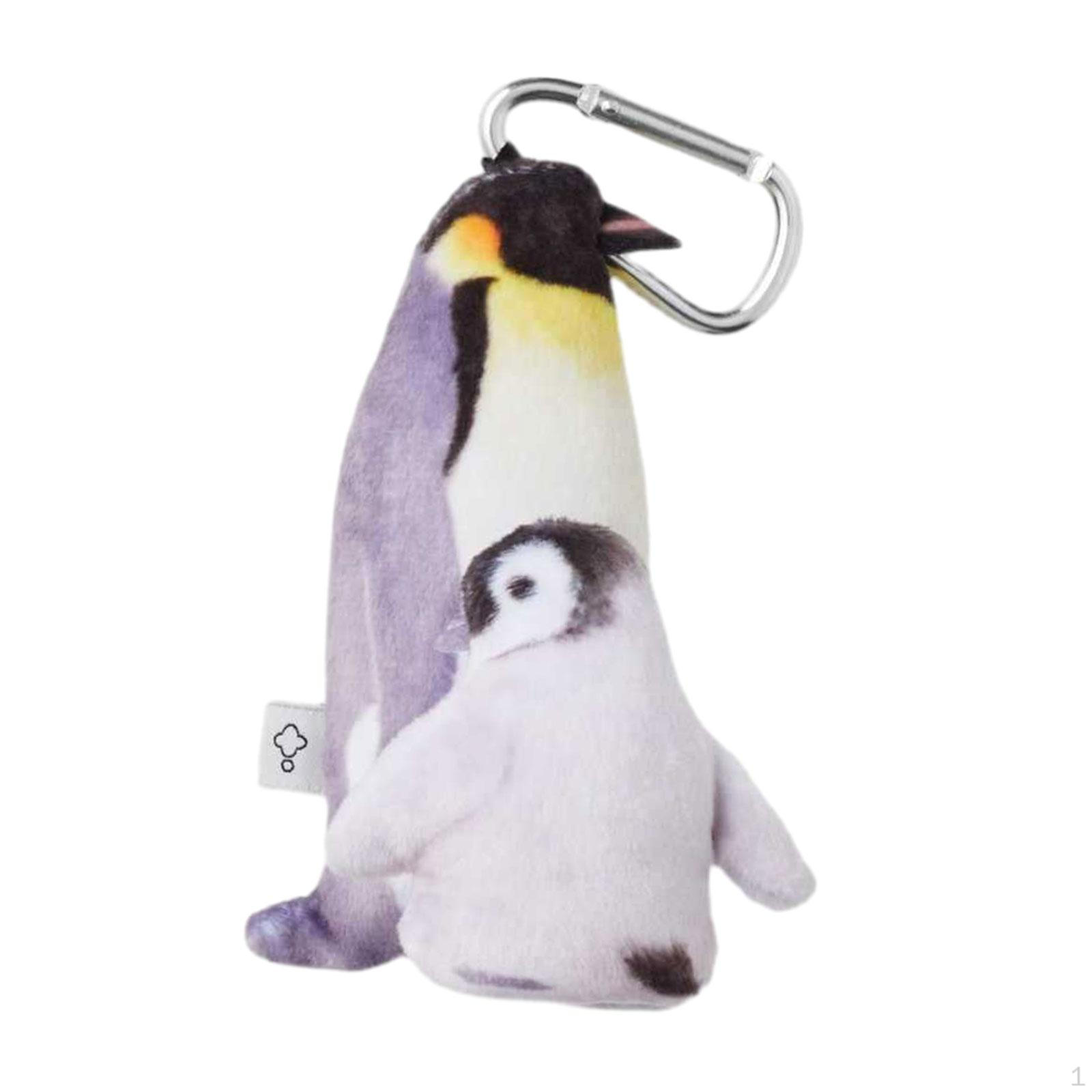 

Плюшевый масштабируемый брелок для ключей, сумка, подвеска, мягкий выдвижной брелок, уникальный брелок в виде животного для Penguins