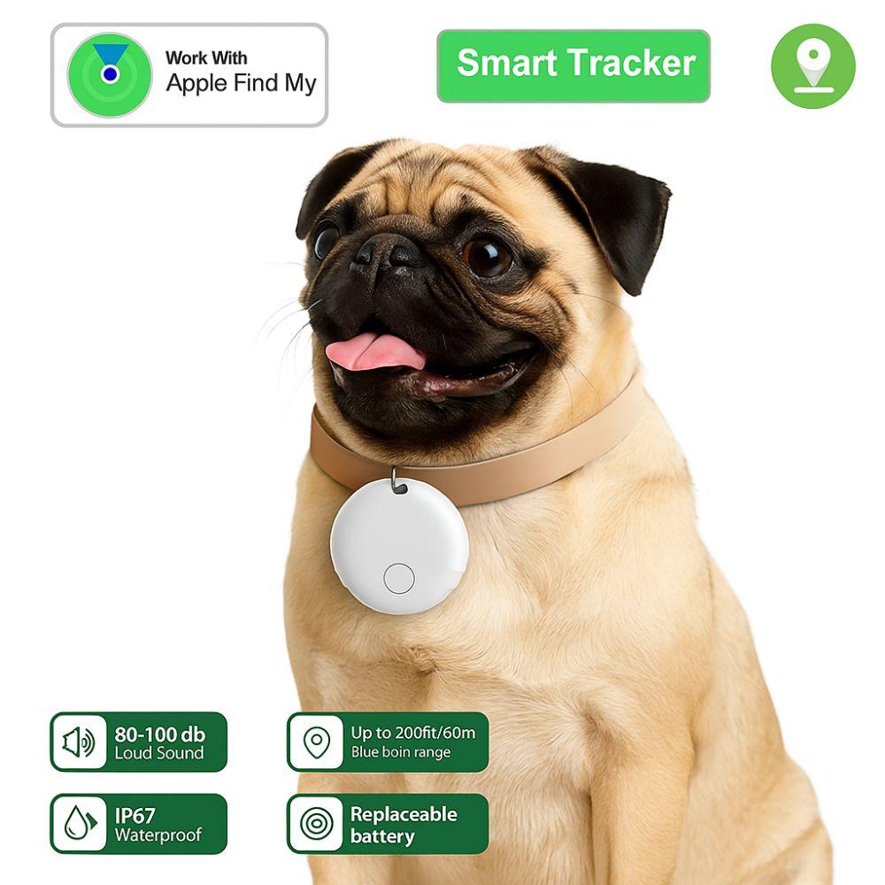 Mini Pet Smart GPS Tracker Global Positioning Portable Key Finder Intelligent Pet Anti-Lost Device for Bike Wallet