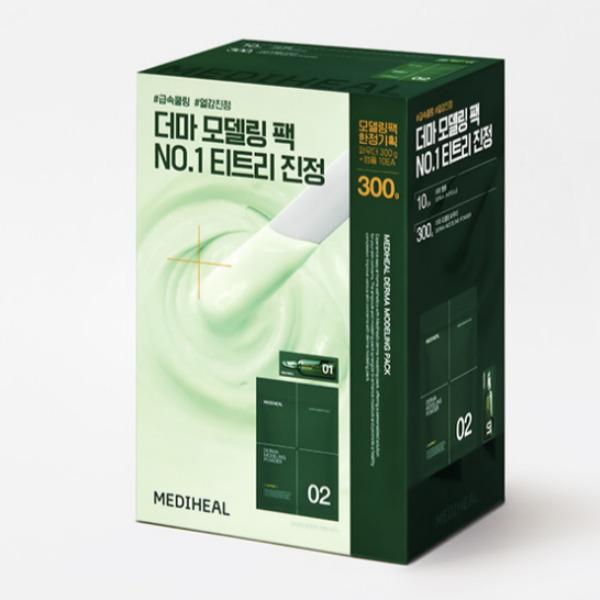

Mediheal Derma Modeling Pack Tea Tree Soothing – Large Capacity Set (Ampoule 10EA + Powder 300g)
