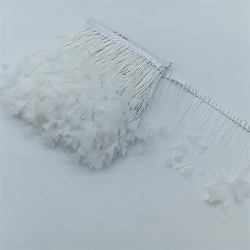 

1Yards Pheasant Chicken Feathers Trims Sewing In Dress Fringe For Clothes Diy Needlework Decor Wedding Plume Crafts Accessories 1yards