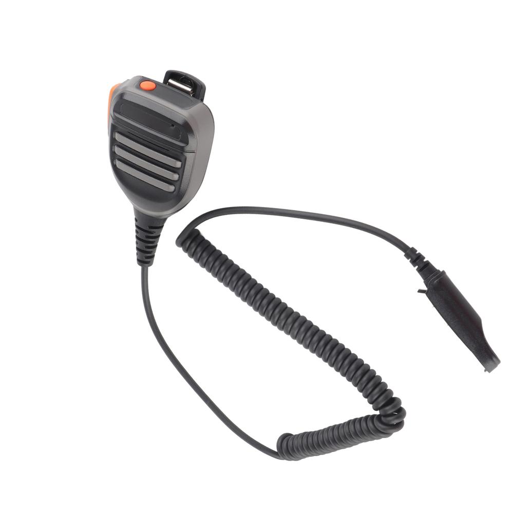 Handheld Shoulder Speaker Compact Waterproof Dustproof Walkie Talkie Microphone for BaoFeng UVXR