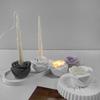 3D Candlestick Silicone Mold Rose Flower Candle Holder Molds Epoxy Resin Casting Mold for DIY Crafts Home Decorations