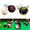 Billiard Cue Ball Pool with Storage Bag Practice Training Balls for Sports