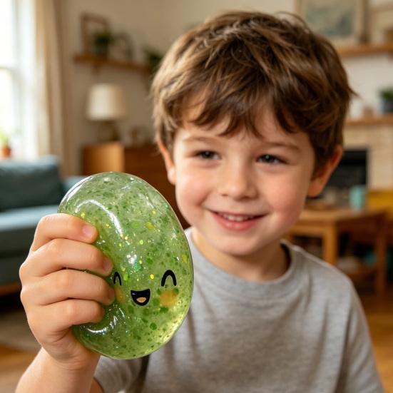 Creative Bun Squeeze Toy, Soft Slow Rise Stress Relief Toy for Adults & Kids, Portable Sensory Fidget Toy for Office, School, Home