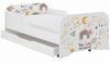 Dětská postel MIKI 140x70 KITTY
