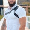 Herren Körper Brustgurt Gürtel Punk Gothic PU Leder Schulterkäfig Gürtelriemen