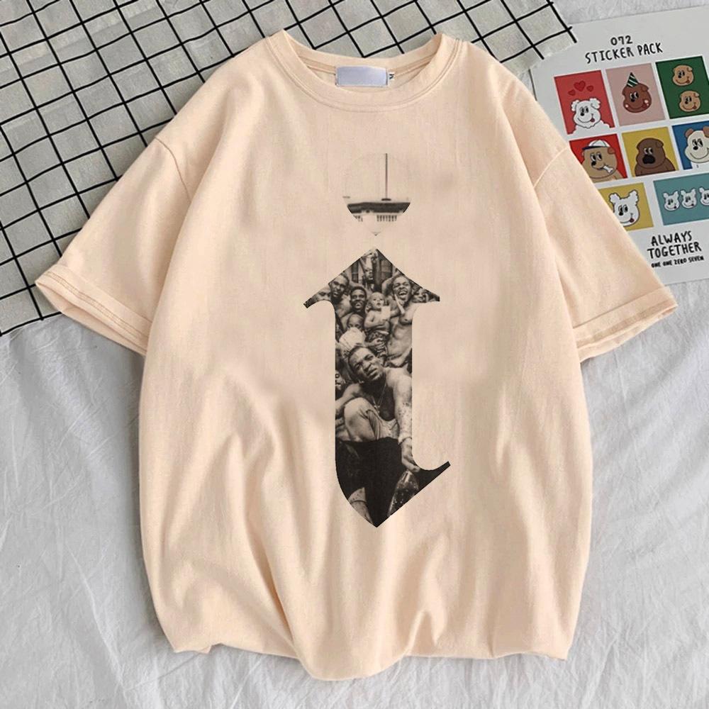 Kendrick Lamar Top T-Shirts Teenager koreanische Kleidung Ästhetik Harajuku Trendiges Streetwear-Shirt Grafik 2000er Frauen Hip Hop Gothic