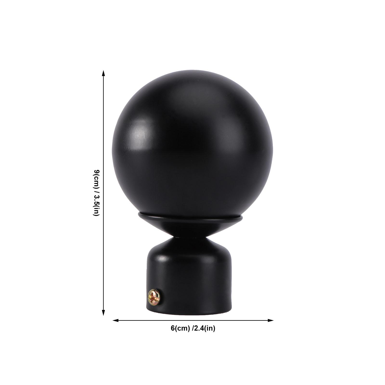 2 шт. Наконечник для карниза Декоративная отделка Аксессуар для оконного карниза Элегантный домашний декор Декоративная заглушка Домашний декор