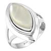 Anello in Argento Sterling 925 da Donna con Pietra Preziosa Gioielli Fatti a Mano Regalo di Capodanno Blu Verde Viola Turchese Rame Perla Lapislazzuli Madreperla Solitario