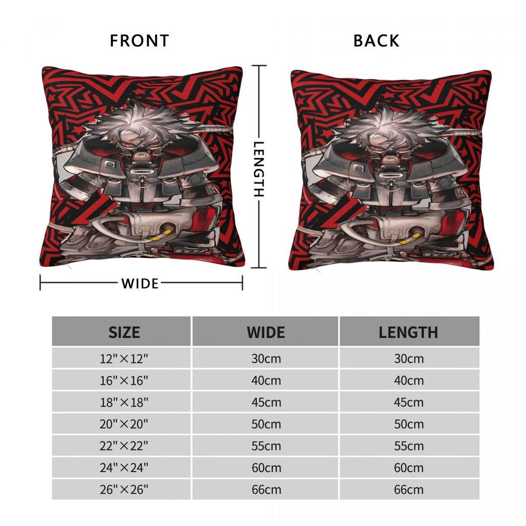 Trendy Home Gachiakuta Manga RudoDecorations Pillowcase Accessories Zanka Riyo Enjin Pillow Covers Zipper Multi Size