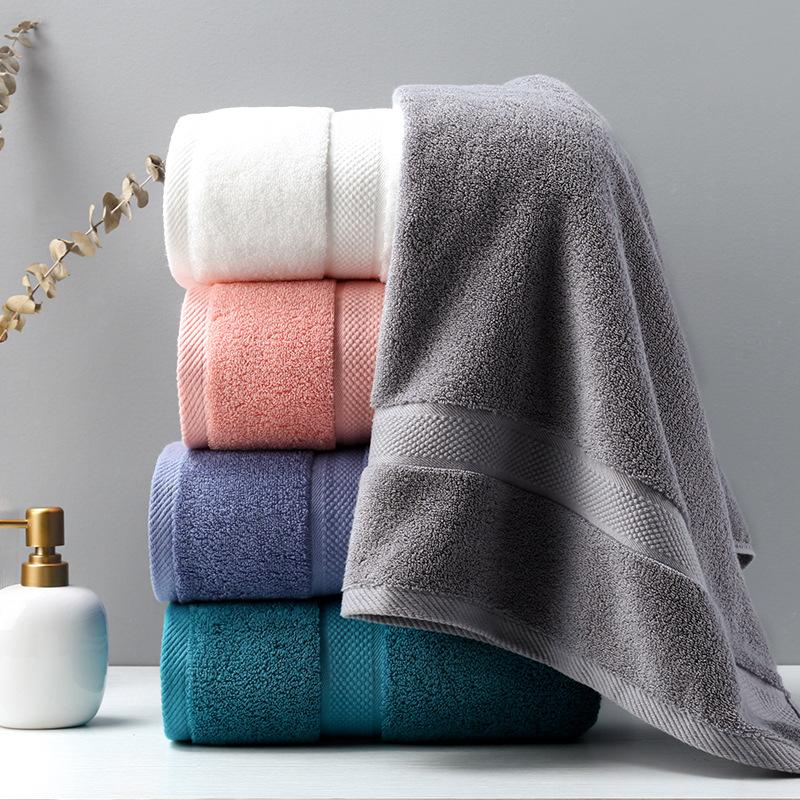 Asciugamano da bagno cotone ispessito 450g per uomo e donna uso domestico puro cotone 70 * 140 asciugamano da bagno assorbente ad asciugatura rapida
