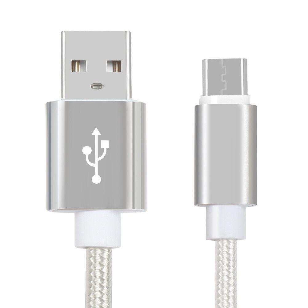 Durable And Stylish Nylon Strong Braided Rope Usb-c Type-c 3.1 Data Sync Charging Cable Cord