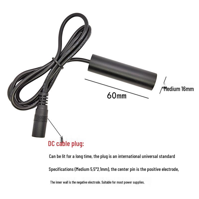 16x60mm 635nm 5mW Red Line Laser Module for Positioning