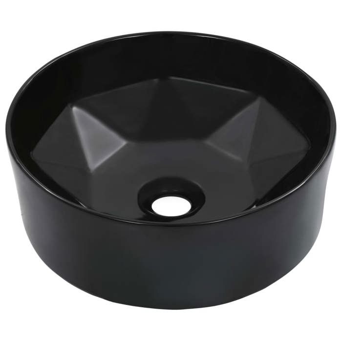 VidaXL Lavabo Lave-Mains Vasque à Poser Monter Salle de Bain Intérieur Salle d'Eau Cabine de Toilette Maison 36x14 cm 143910