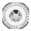VJ42 Calendar Movement Replacement Portable Watch Movement Watch Repair Parts Accessory