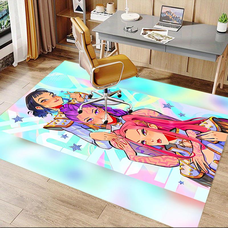 Fantasy Sisters Carpet For Playroom Bedroom Living Room Sofa Home Decorkids Game Area Rug Nonslip Floor Mat