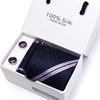 Men's 1200-Needle High-Density Business Stripe & Paisley Tie Set - 6 Piece Groom & Wedding Gift Box