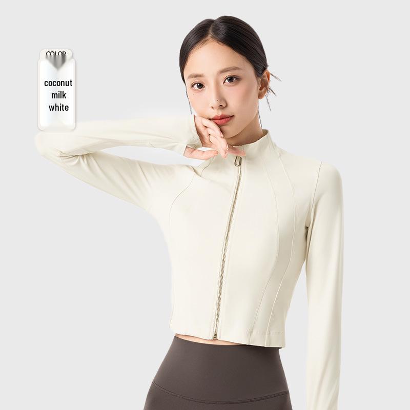 Women's Windproof Slimming Long Sleeve Yoga Jacket