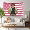Strades American Flag 4 Holes Anime Game BTD Tapestry For Living Room Home Dorm Decor Art Home Decor Banner Indoor Outdoor