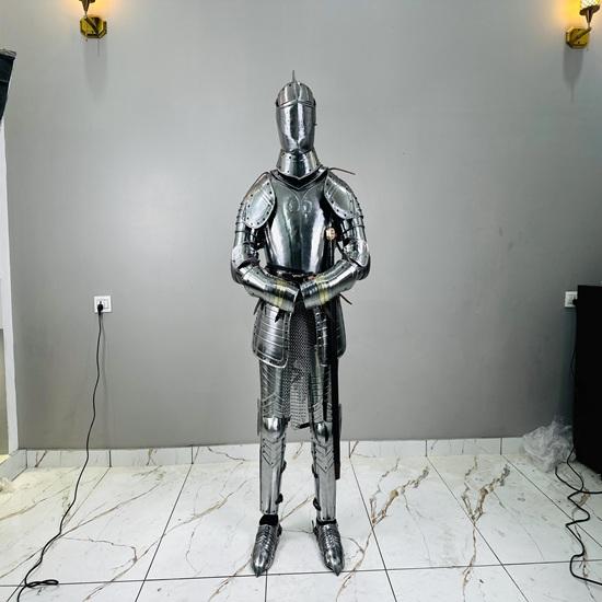 Combat Suit Medieval Knight Armor Suit Gothic Full Body Armor Suit 15Th Century Larp Cosplay German Armor Best Gift For Him