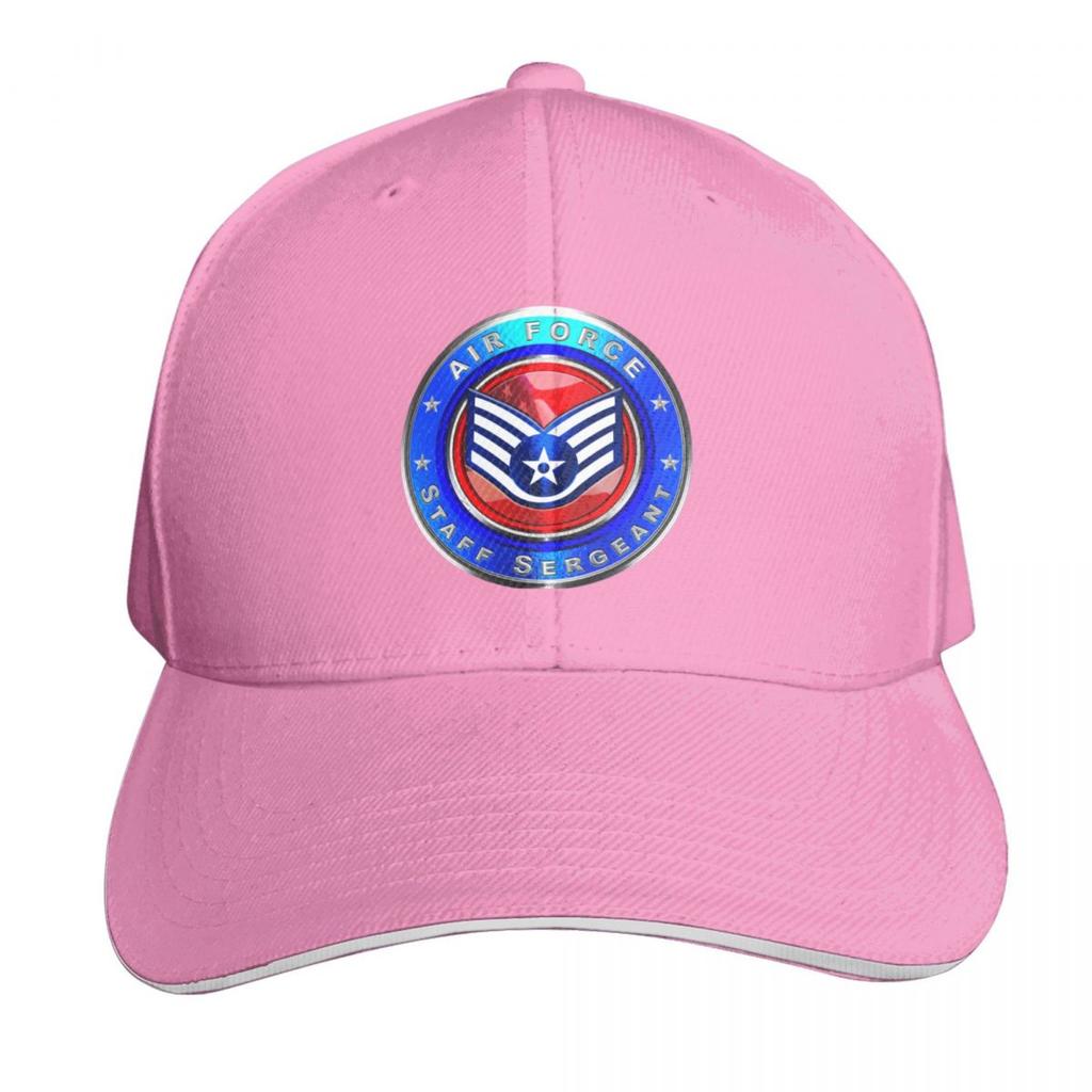 Air Force Staff Sergeant Baseball Cap Military Cap Unisex Beach Bag Hip Hop tea Hat Unisexs Hats Womens
