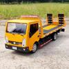 1/32 Nissan Traffic Road Rescue Wrecker Car Model Alloy Diecast Engineering Trailer Truck Model Simulation Sound Light Kids Gift