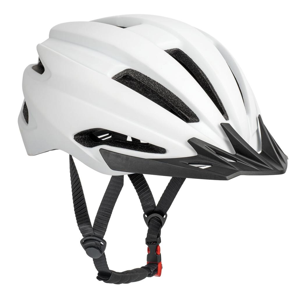 Jovno Bicycle Large Size 62 63 64 Extra Road Bike SG XXL Helmet, Adult, (61 65cm), Large, Lightweight, Helmet, Standard, (White)