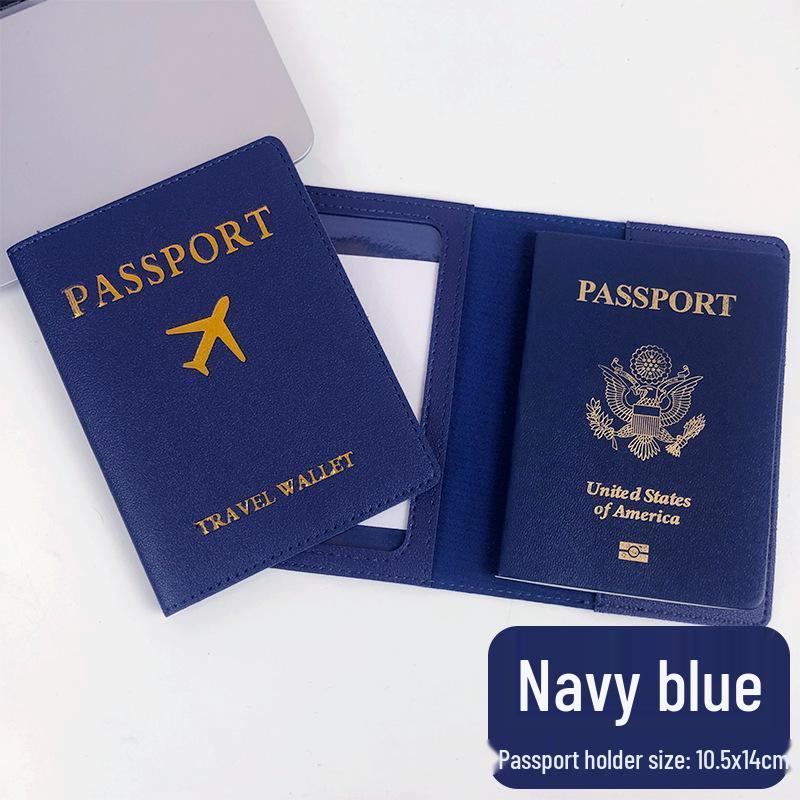 PU Leather Passport and Luggage Tag Set